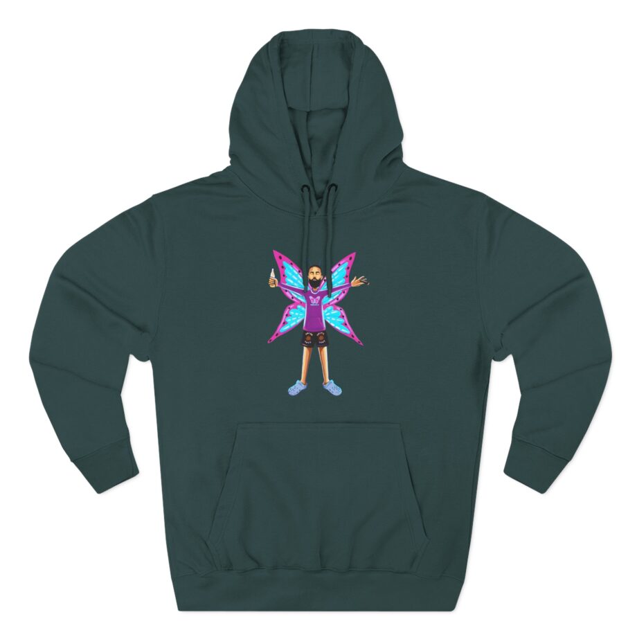 Eladio Carrion Three-Panel Fleece Hoodie