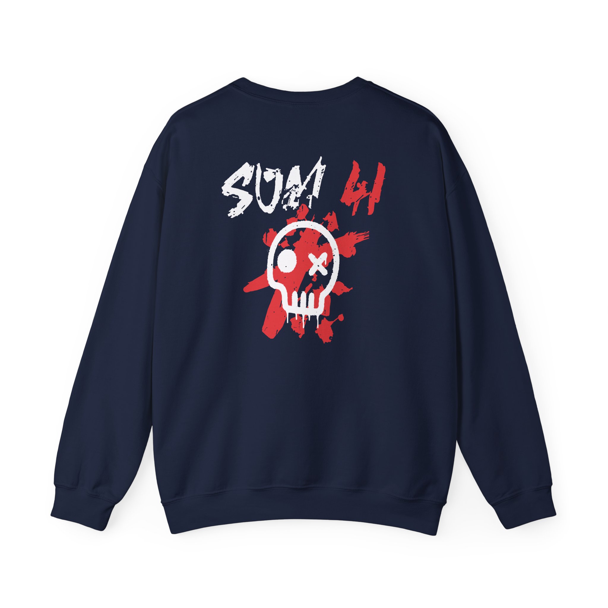 Sum 41 Skull Unisex Heavy Blendâ„¢ Crewneck Sweatshirt