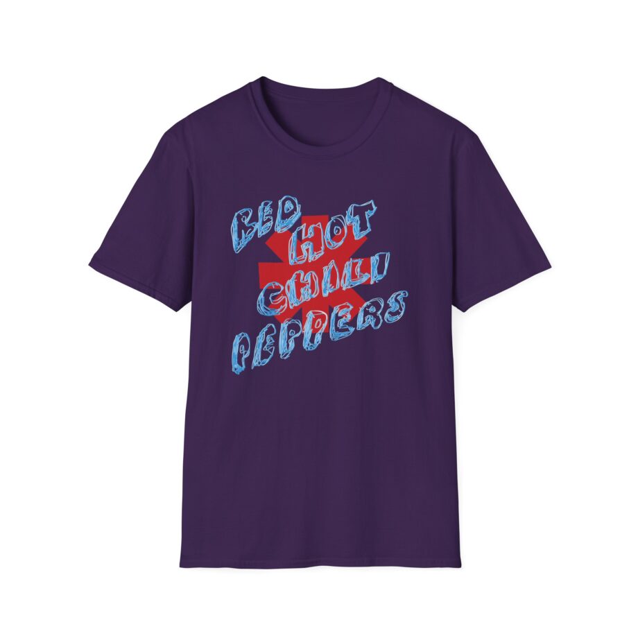 Red Hot Chili Peppers Scribbled Logo Unisex Softstyle T-Shirt