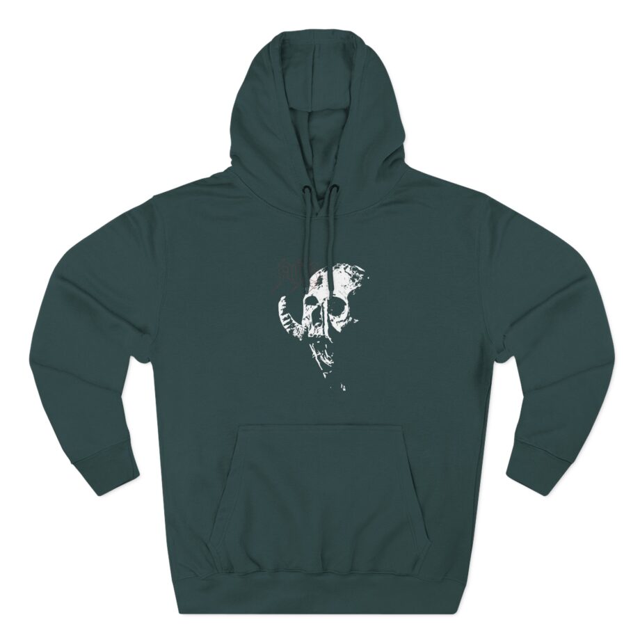 Absent in Body Plague God Three-Panel Fleece Hoodie