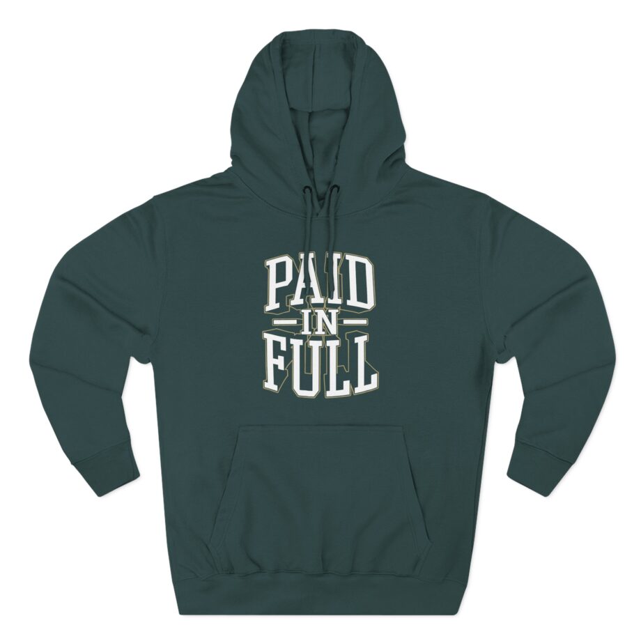 Eric B Rakim Paid in Full Three-Panel Fleece Hoodie