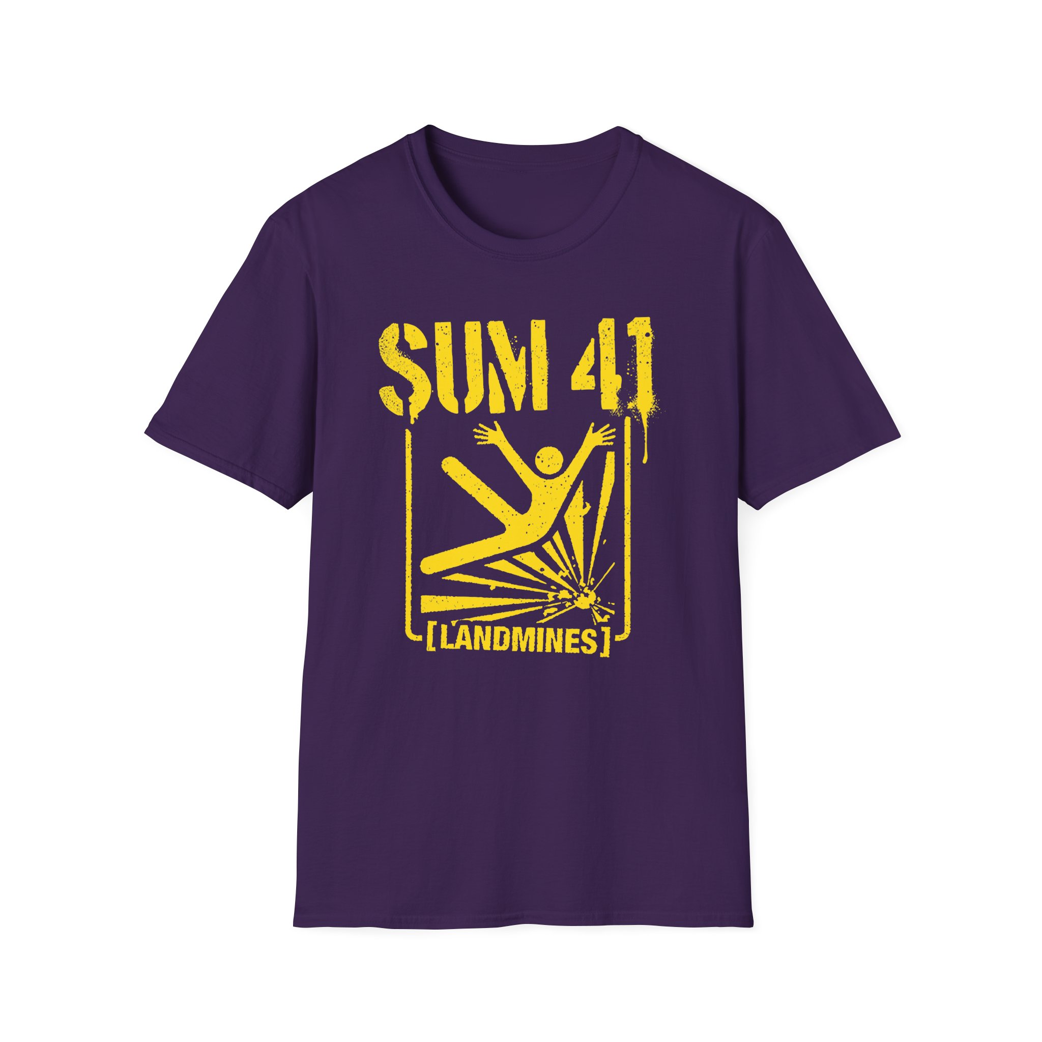 Sum 41 Landmines Unisex Softstyle T-Shirt