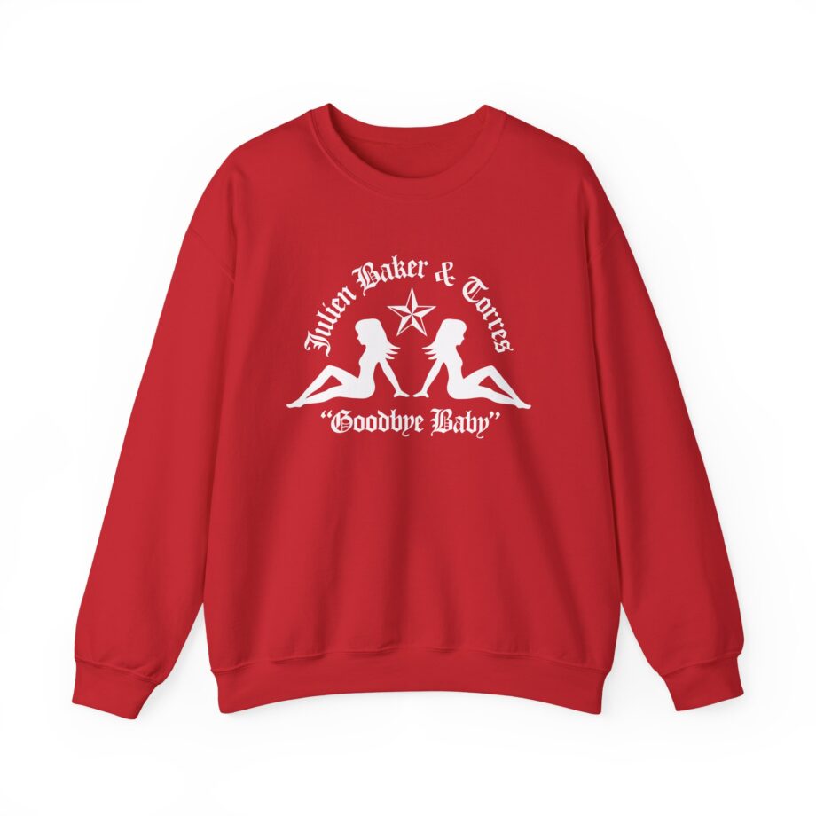Julien Baker Goodbye Baby Unisex Heavy Blend™ Crewneck Sweatshirt