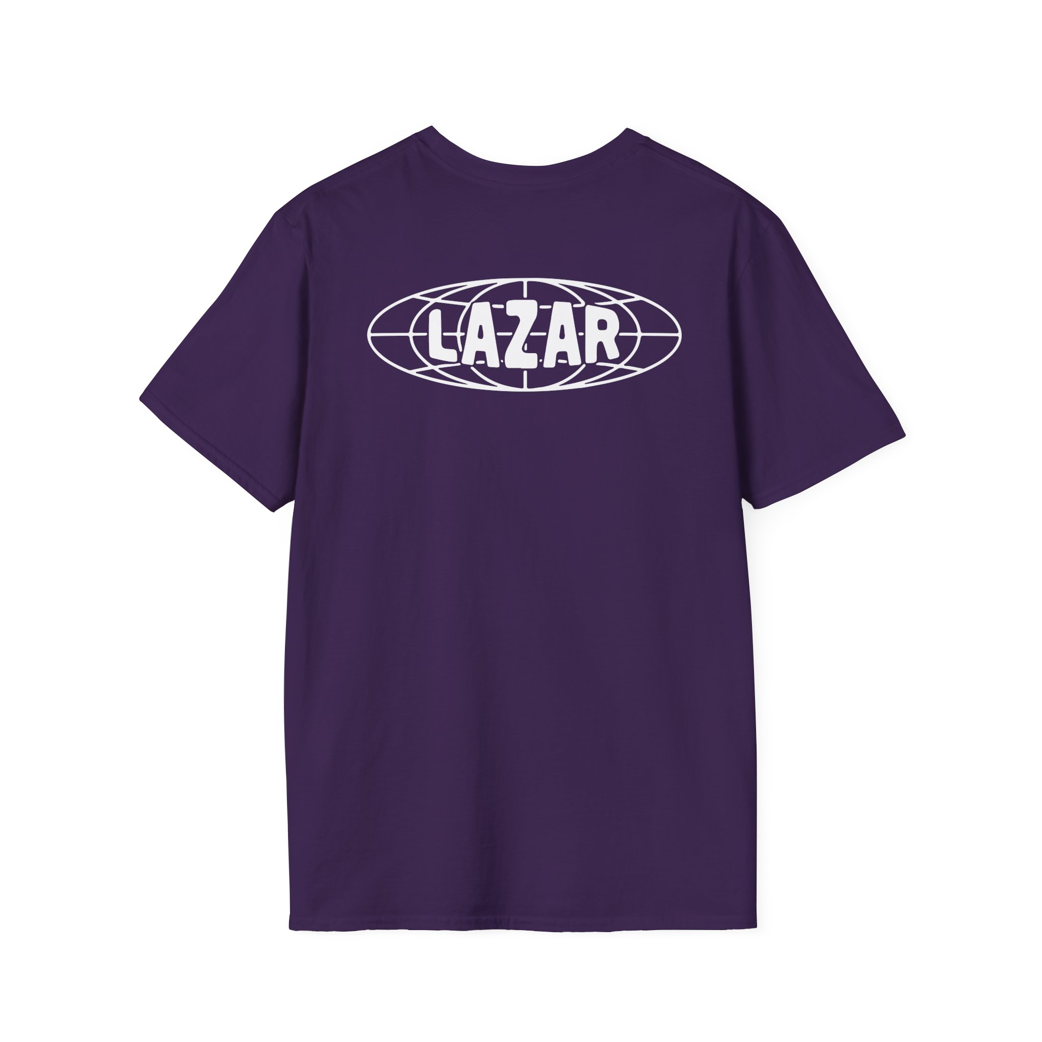 Lazarbeam Globe Indigo Unisex Softstyle T-Shirt