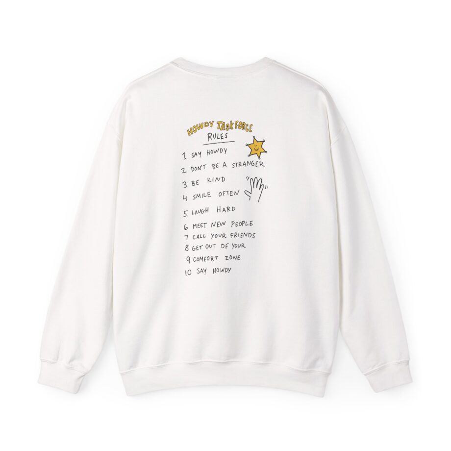 Ryan Trahan Howdy Task Force Unisex Heavy Blend™ Crewneck Sweatshirt