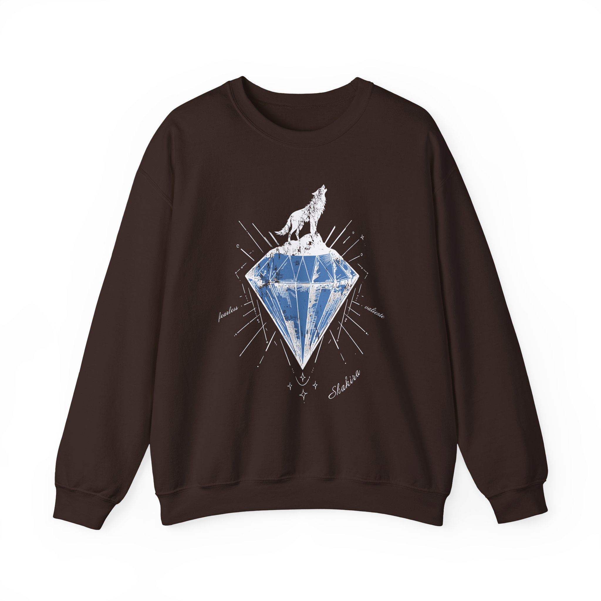 Shakira Diamond Wolf Unisex Heavy Blendâ„¢ Crewneck Sweatshirt