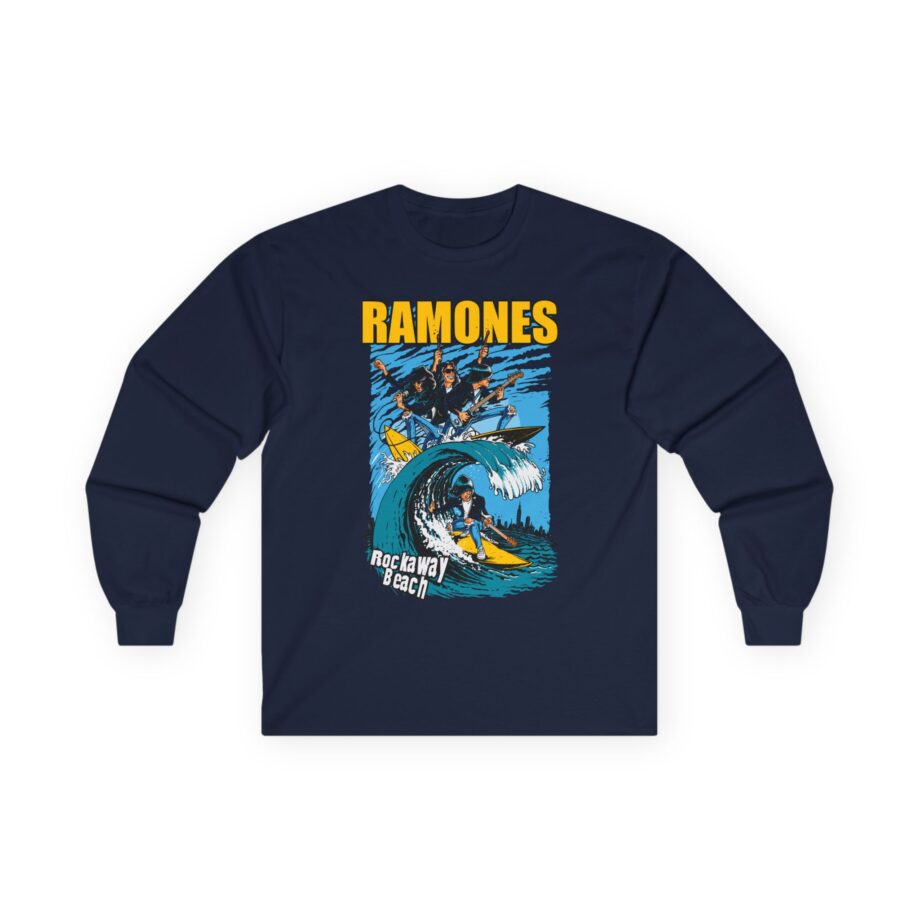 Ramones Rockaway Beach Unisex Ultra Cotton Long Sleeve Tee