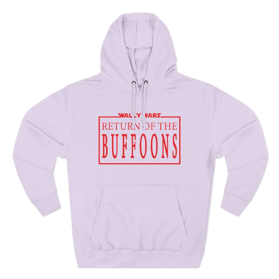 Lofe Wally Wars Return of the Buffoons Three-Panel Fleece Hoodie