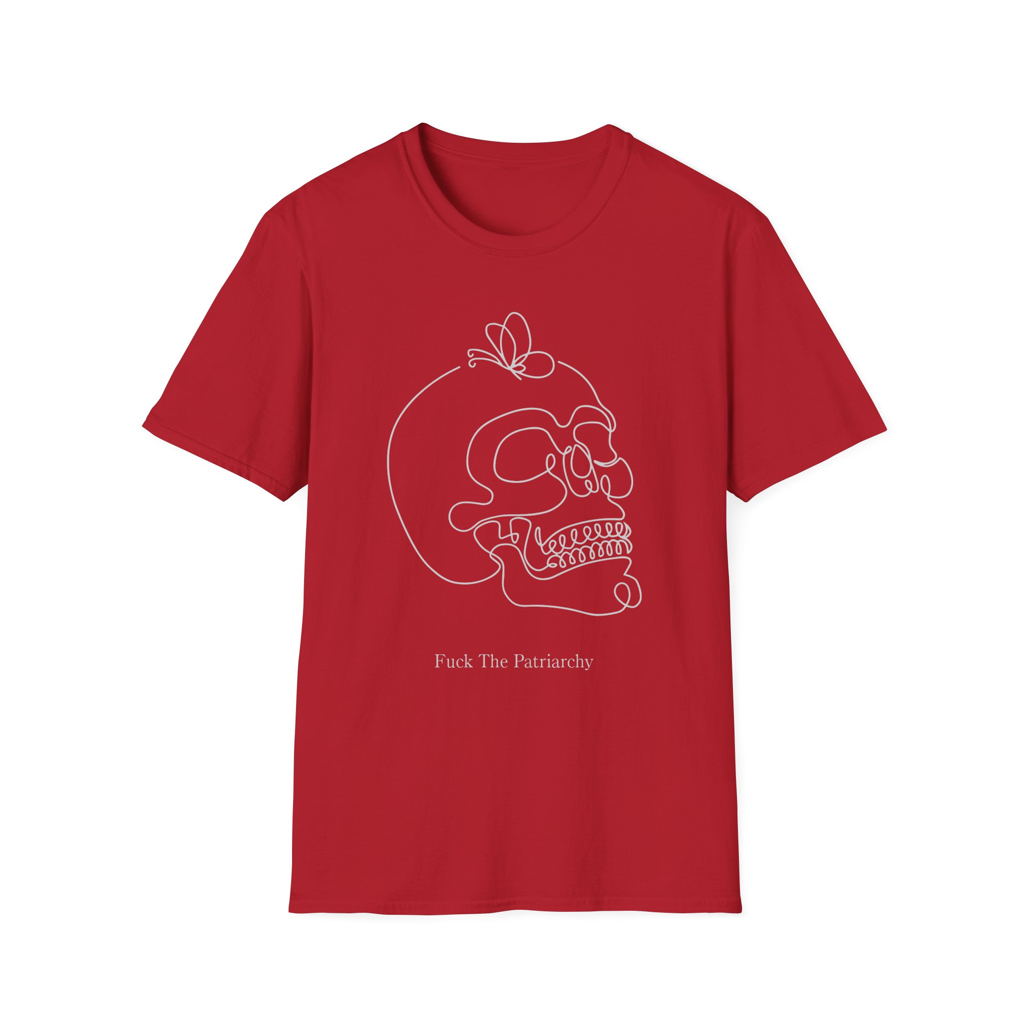 Qtcinderella Fuck the Patriarchy Unisex Softstyle T-Shirt