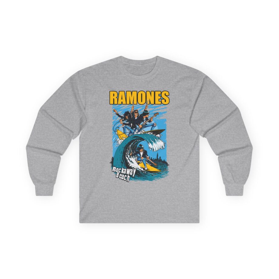 Ramones Rockaway Beach Unisex Ultra Cotton Long Sleeve Tee