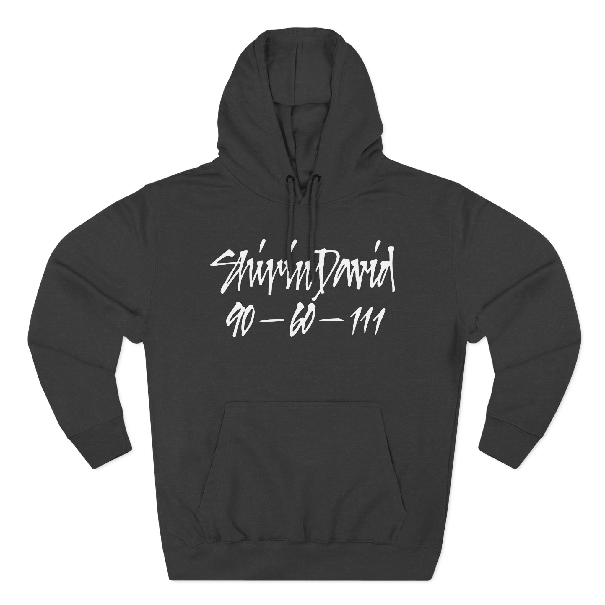 Shirin David 90-60-111 Text -  Three-Panel Fleece Hoodie