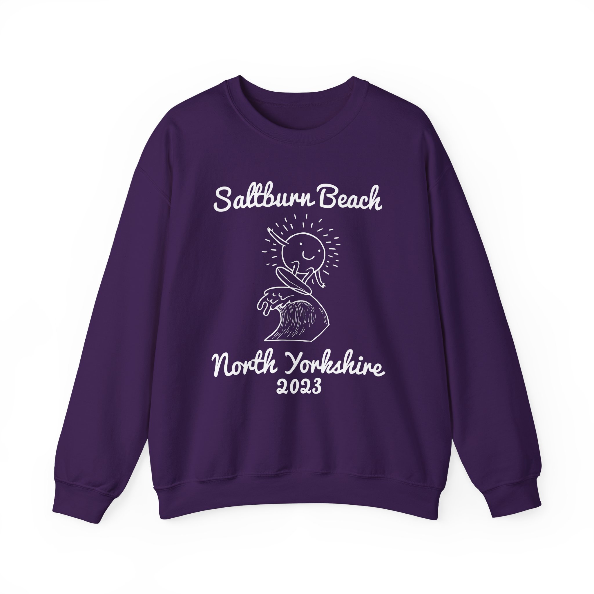Saltburn Beach Unisex Heavy Blendâ„¢ Crewneck Sweatshirt