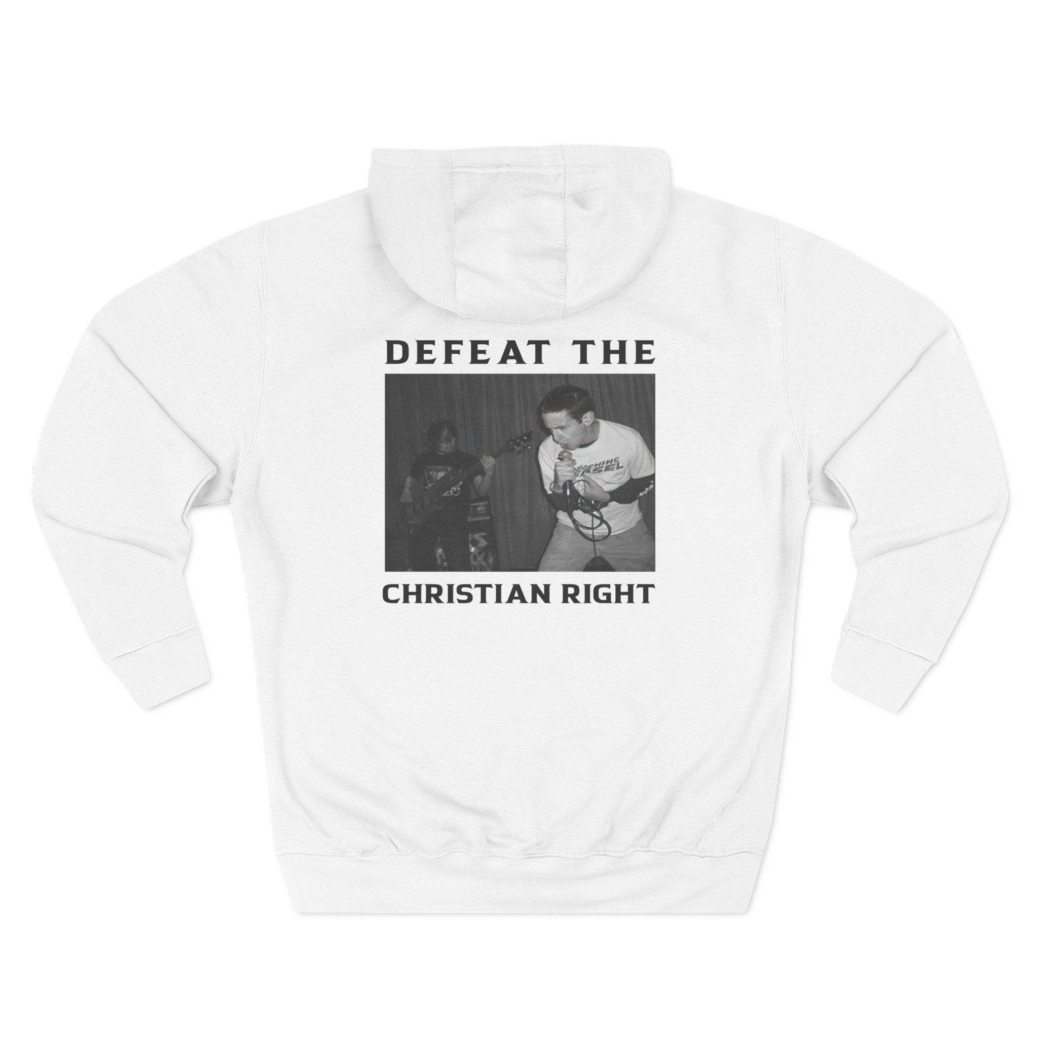 Weekend Nachos Christian Three-Panel Fleece Hoodie