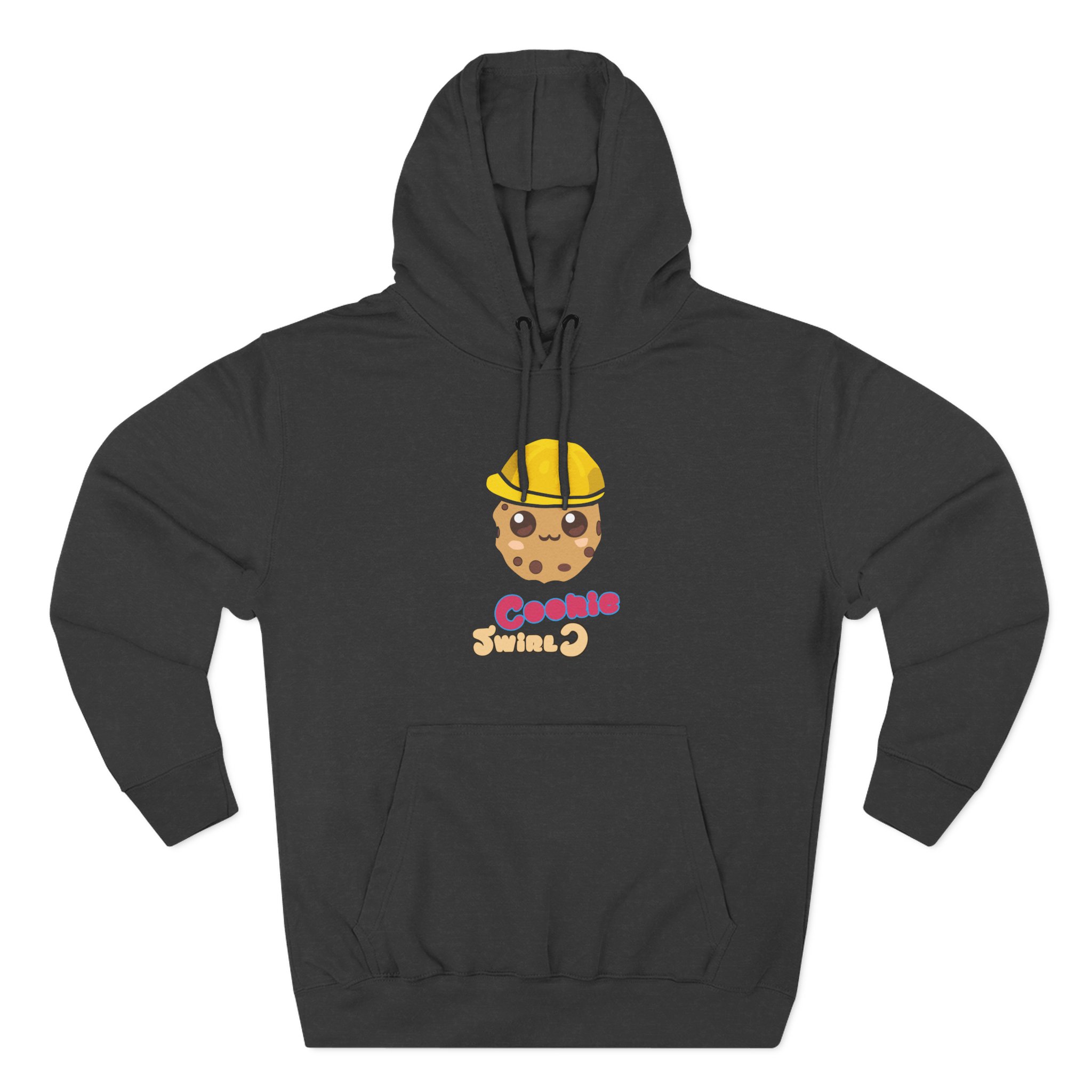 Cookieswirlc Three-Panel Fleece Hoodie