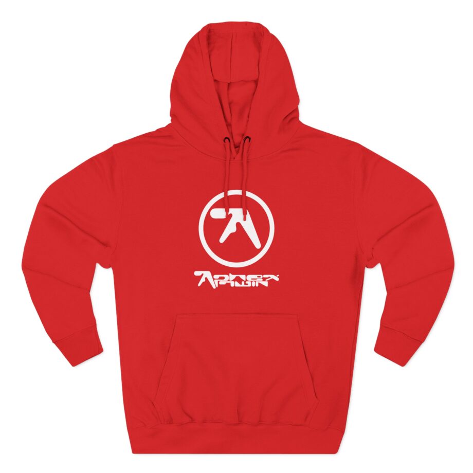 Aphex Twin Logo Three-Panel Fleece Hoodie