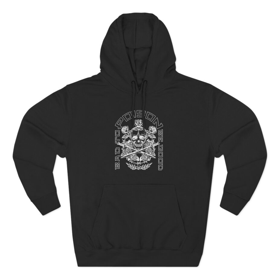 Poison Bad to Be Good Three-Panel Fleece Hoodie