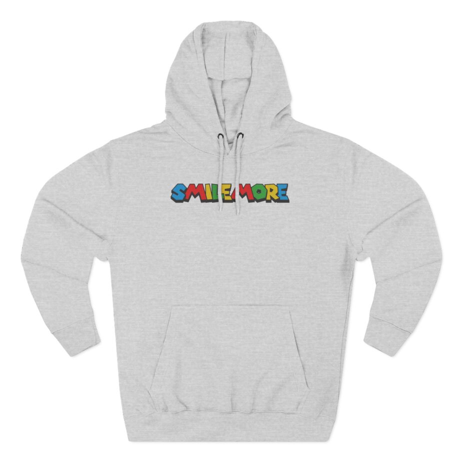 Roman Atwood Colorful Smile More Three-Panel Fleece Hoodie