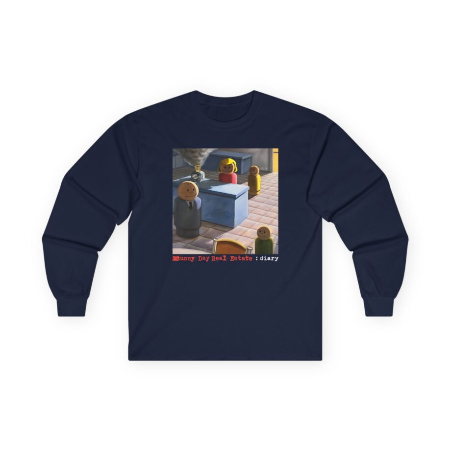 Sunny Day Real Estate Diary Lp Square Cover Unisex Ultra Cotton Long Sleeve Tee