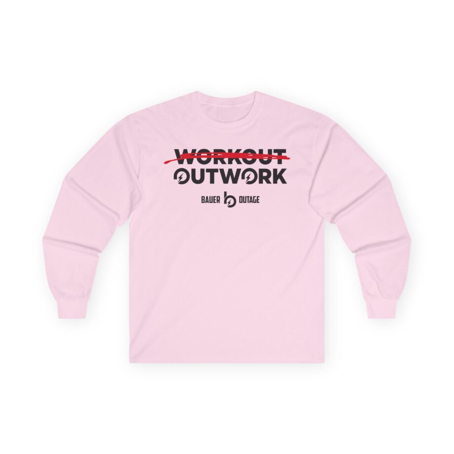 Trevor Bauer Outwork Workout Unisex Ultra Cotton Long Sleeve Tee