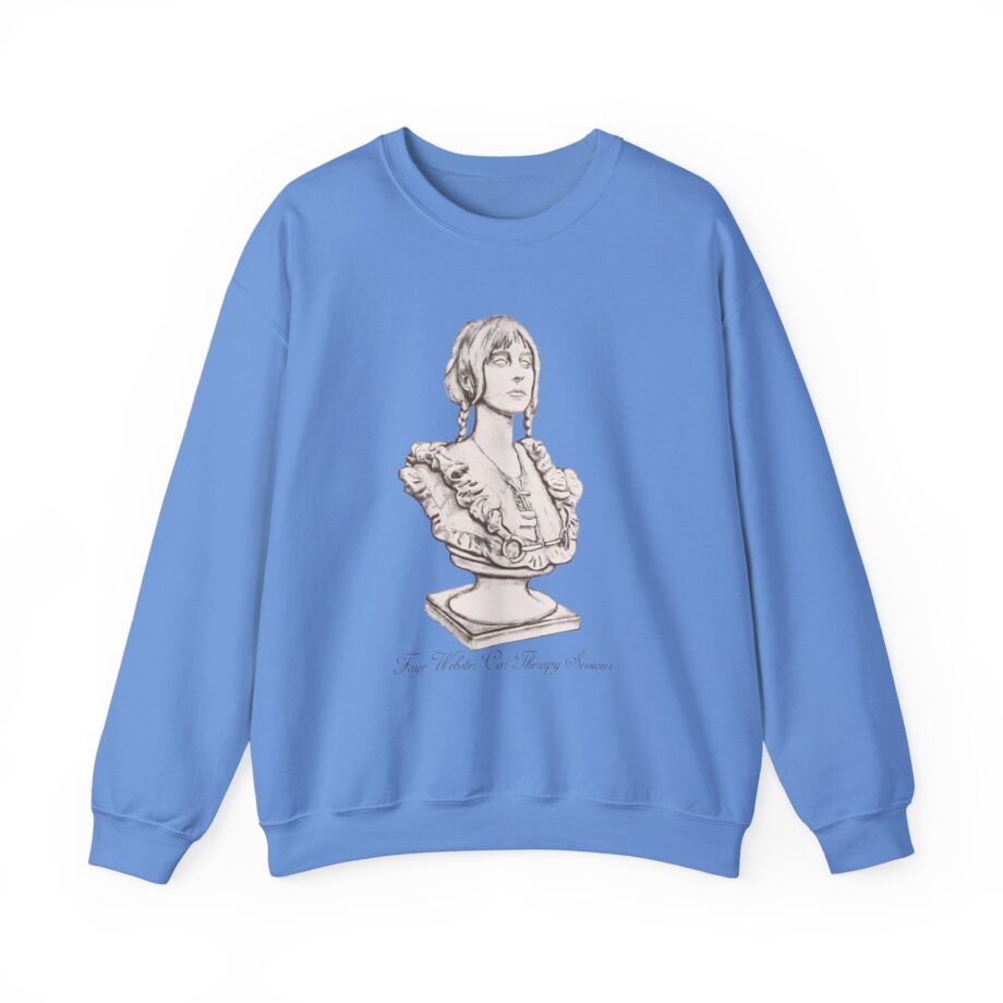Faye Webster Car Therapy Sessions Bust Unisex Heavy Blend™ Crewneck Sweatshirt