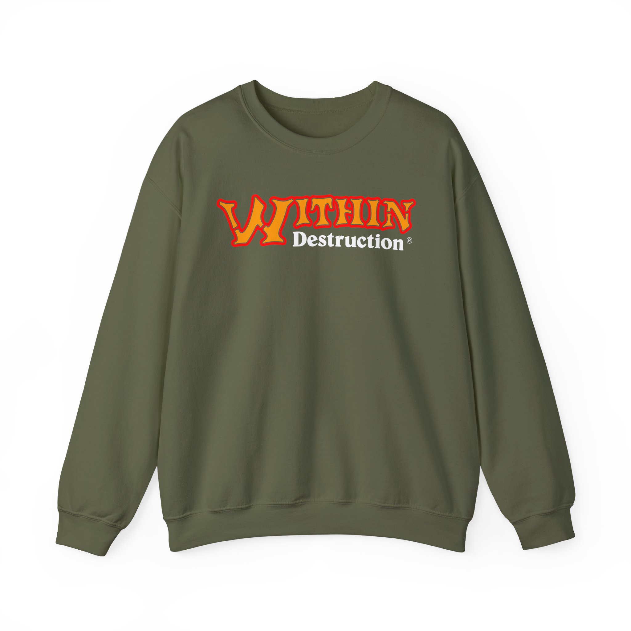 Within Destruction Neo Lotus x MTG Unisex Heavy Blend Crewneck Sweatshirt