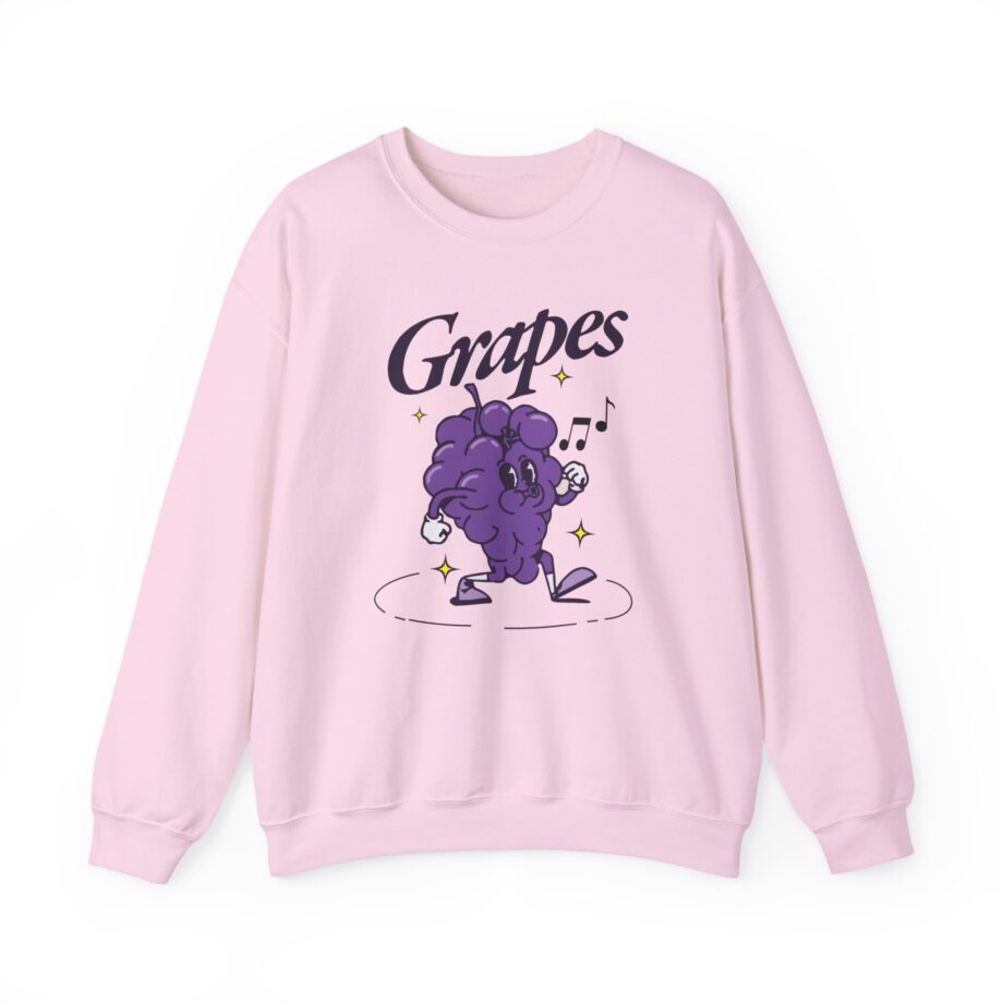 James Marriott Grapes Natural Unisex Heavy Blend™ Crewneck Sweatshirt