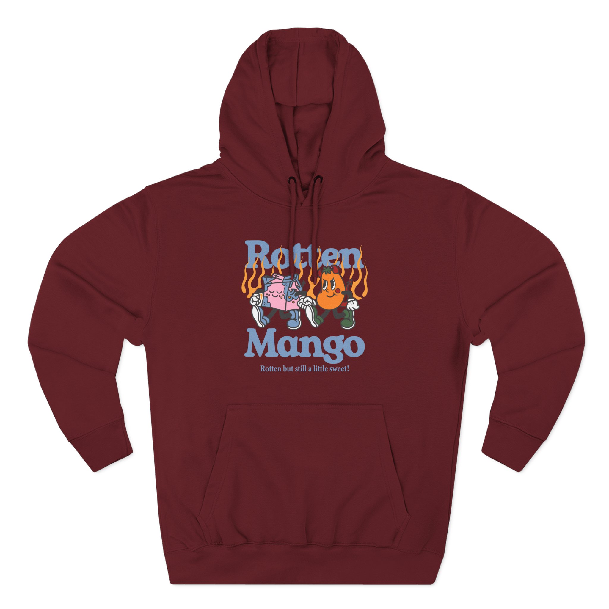 Stephanie Soo Rotten Mango Three-Panel Fleece Hoodie