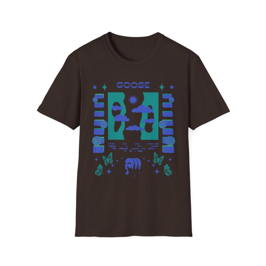 Goose Rosewood Unisex Softstyle T-Shirt