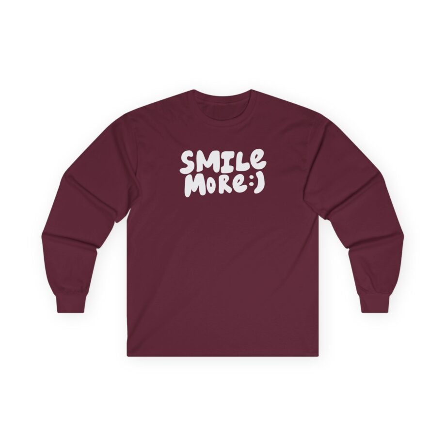 Roman Atwood Smile More Unisex Ultra Cotton Long Sleeve Tee