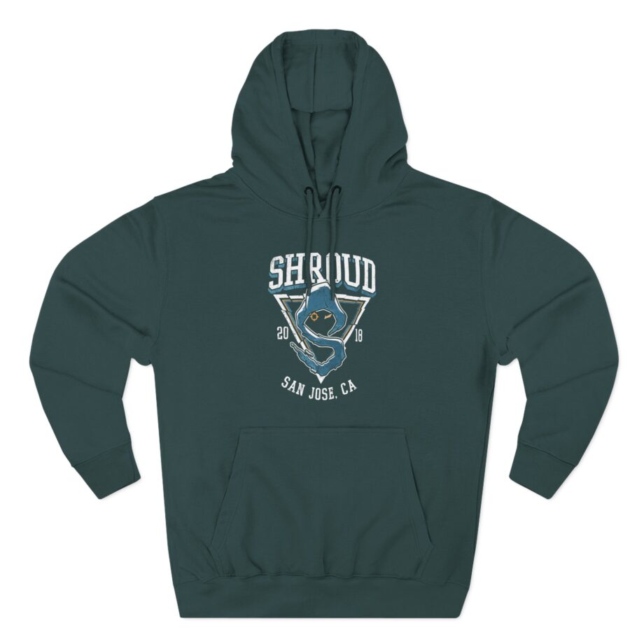 Shroud Three-Panel Fleece Hoodie