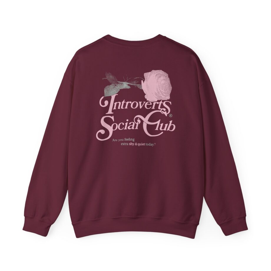 Kallmekris Introverts Social Club Unisex Heavy Blend™ Crewneck Sweatshirt