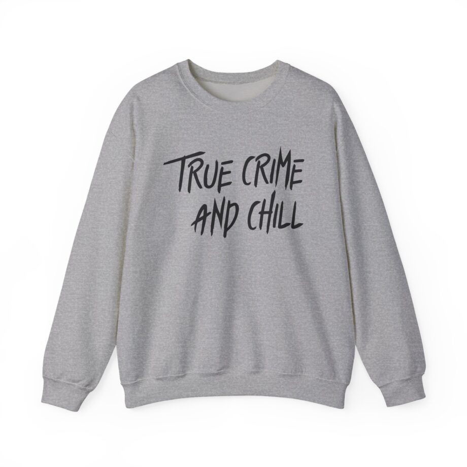 Kendall Rae True Crime and Chill Unisex Heavy Blend™ Crewneck Sweatshirt