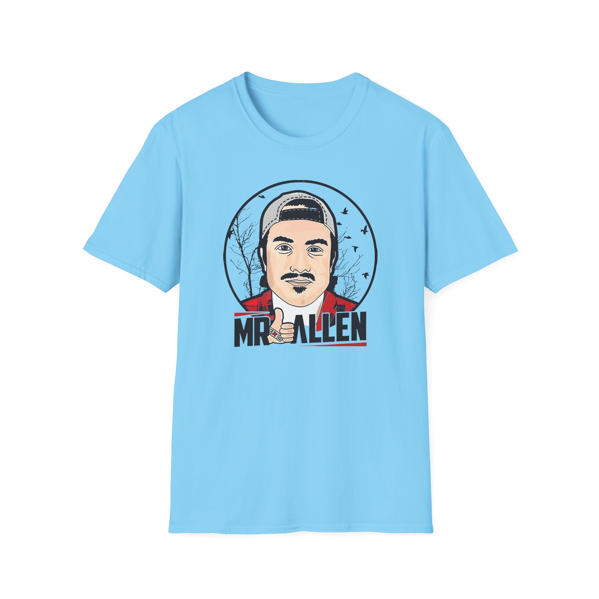 Mrballen Like Button Unisex Softstyle T-Shirt