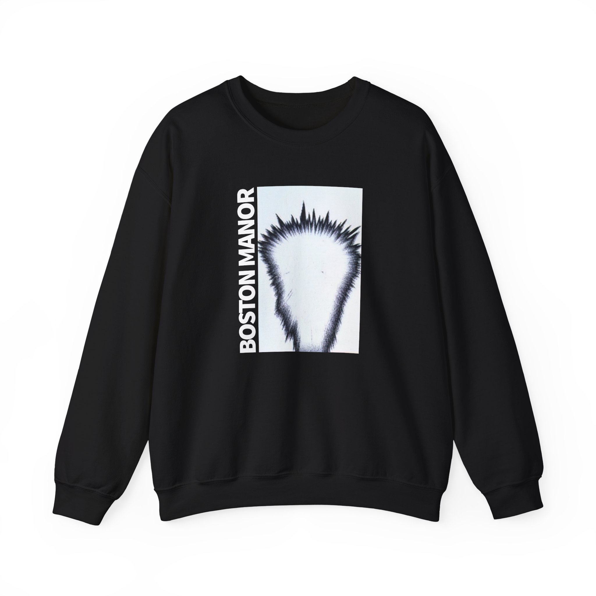 Boston Manor Flower Unisex Heavy Blendâ„¢ Crewneck Sweatshirt