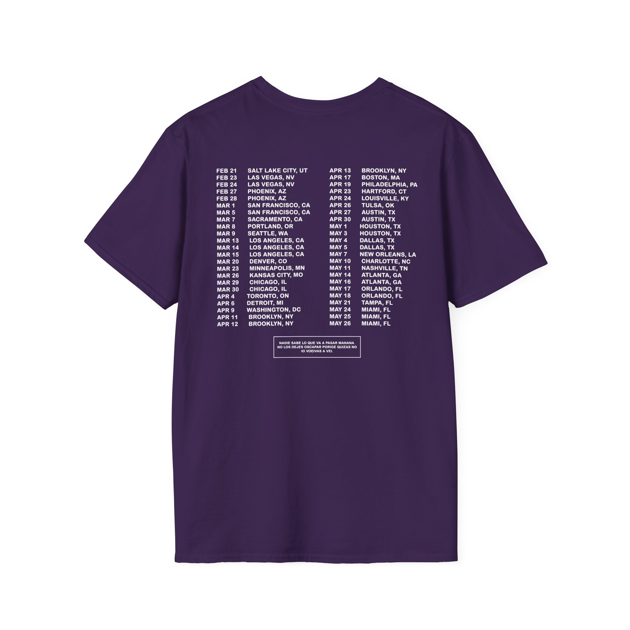 BB Gracias Por Nada Unisex Softstyle T-Shirt