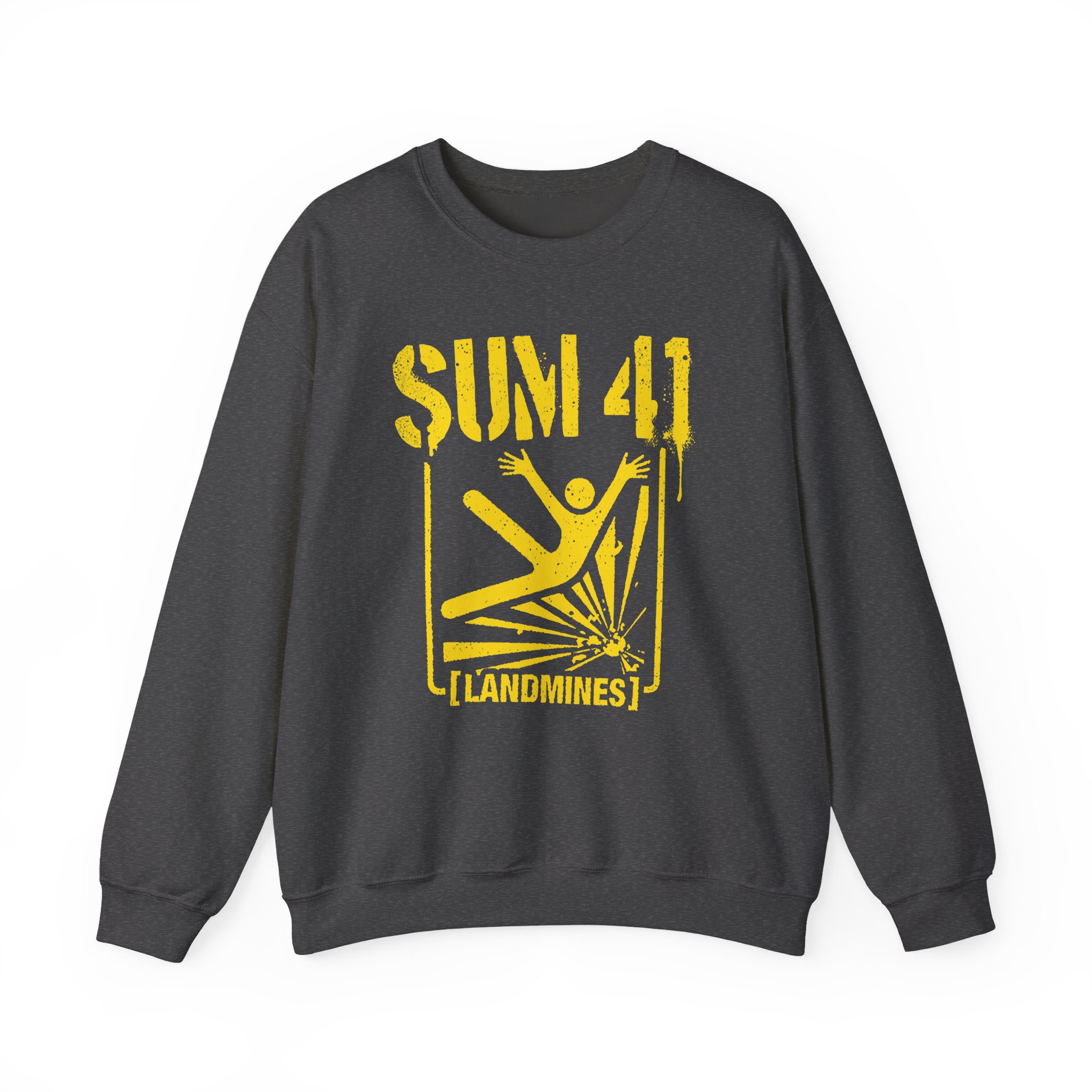 Sum 41 Landmines Unisex Heavy Blendâ„¢ Crewneck Sweatshirt