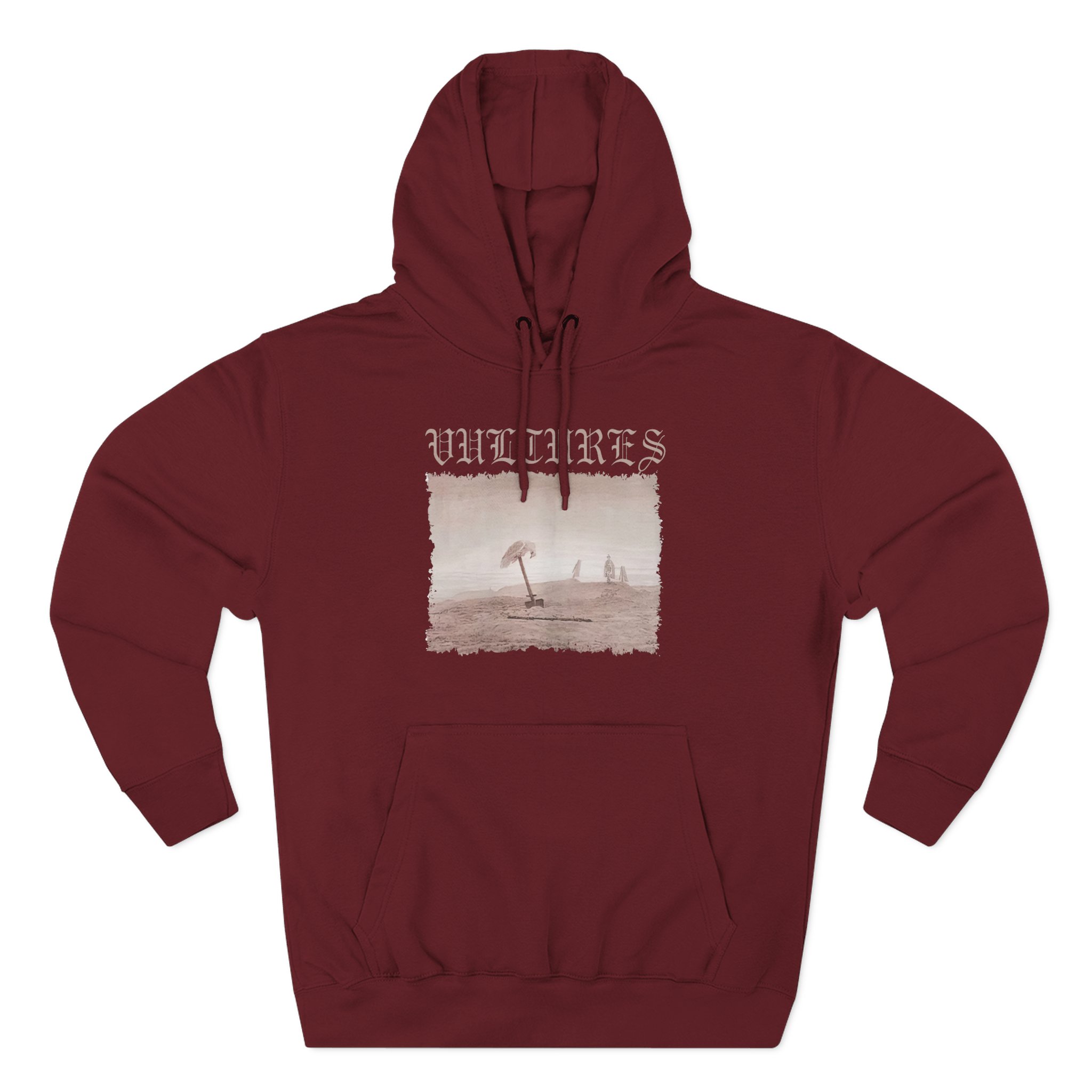Vultures Inspired Album Three-Panel Fleece Hoodie