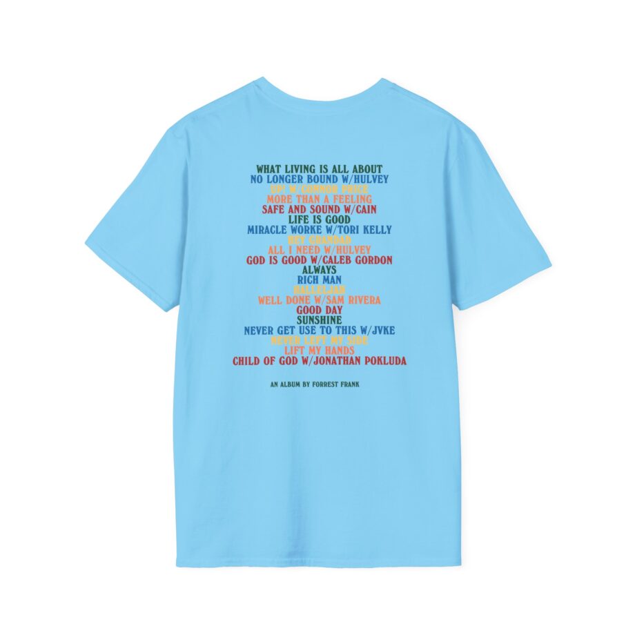 Forrest Frank Child of God Tracklist Unisex Softstyle T-Shirt