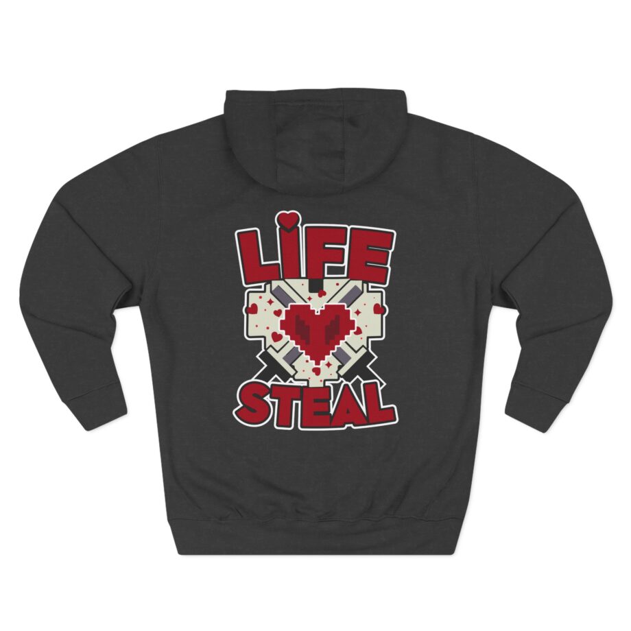 Clownpierce Lifesteal Three-Panel Fleece Hoodie