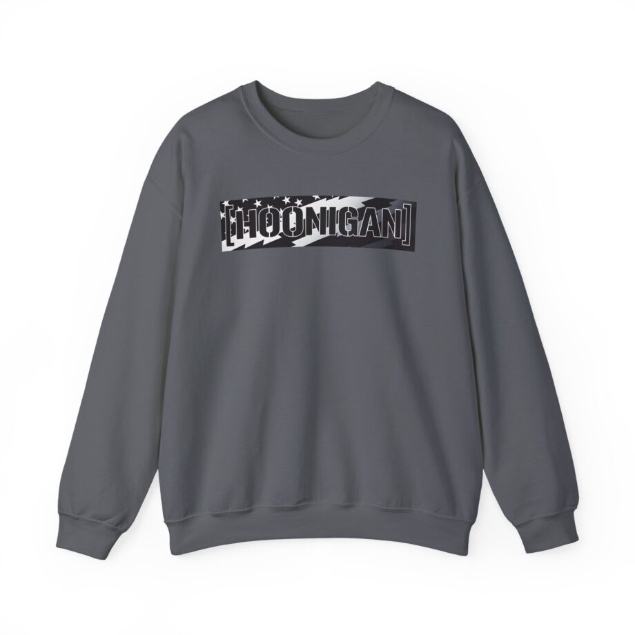 Ken Block Hoonigan Stars & Stripes Censor Bar Unisex Heavy Blend™ Crewneck Sweatshirt