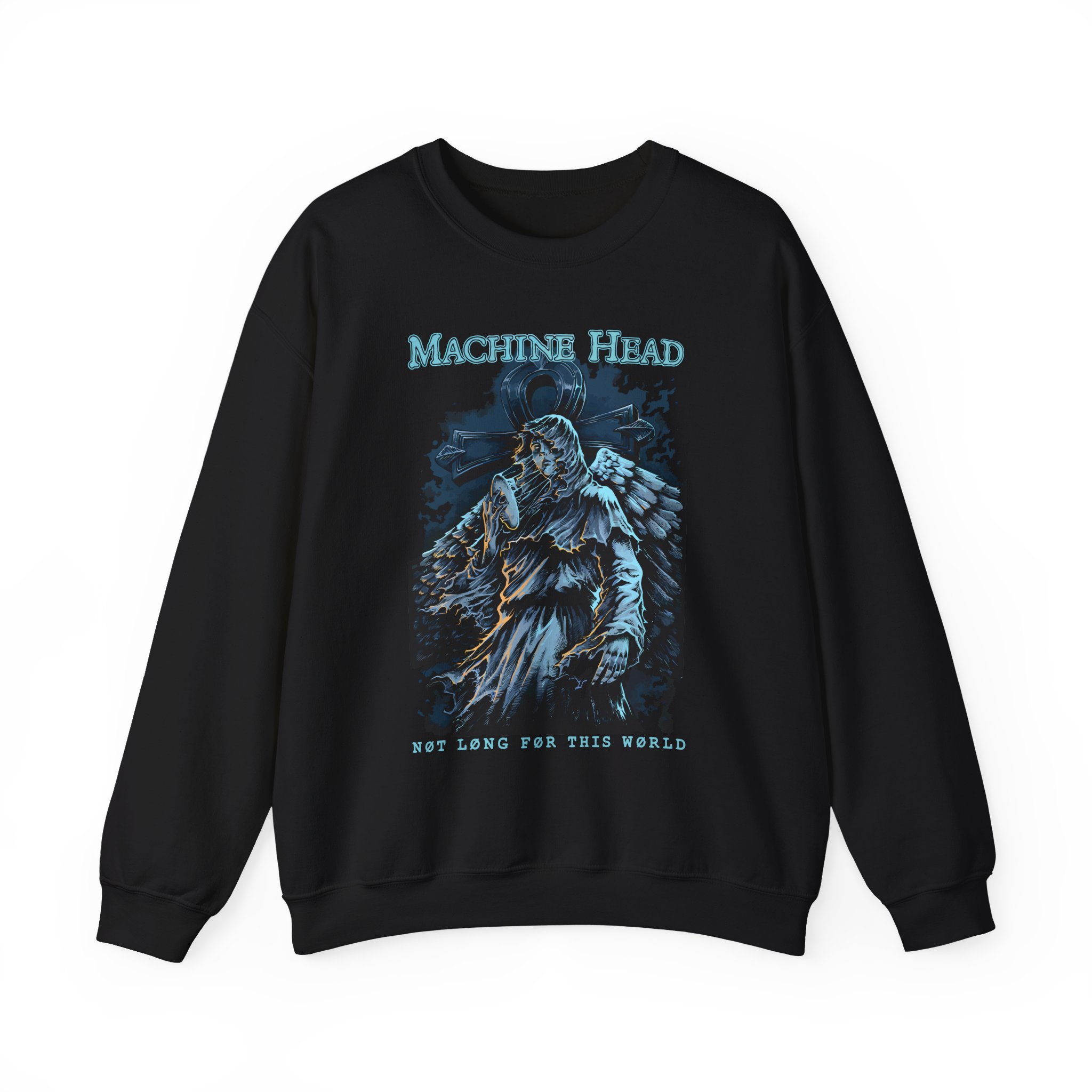 Machine Head Not Long for This World Unisex Heavy Blendâ„¢ Crewneck Sweatshirt