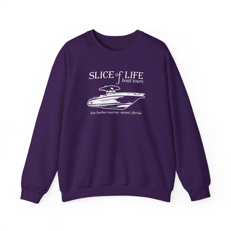 Dexter Slice of Life Boat Tours Unisex Heavy Blend™ Crewneck Sweatshirt