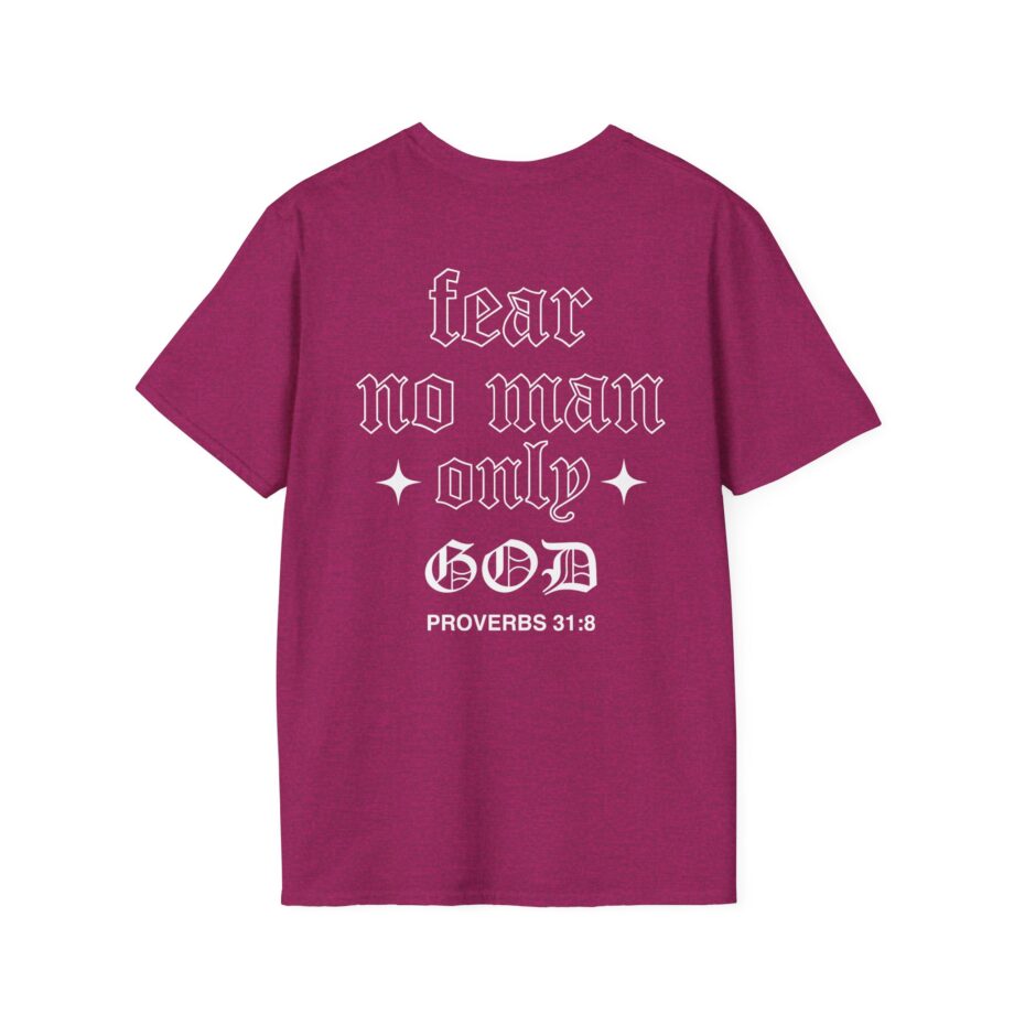 Ryan Garcia Fear No Man Only God Unisex Softstyle T-Shirt