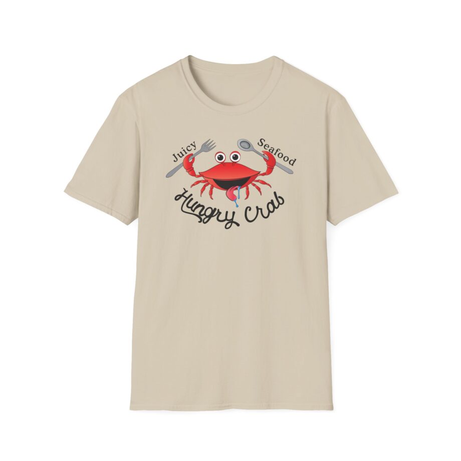 Hungry Box Hungry Crab Juicy Seafood Unisex Softstyle T-Shirt