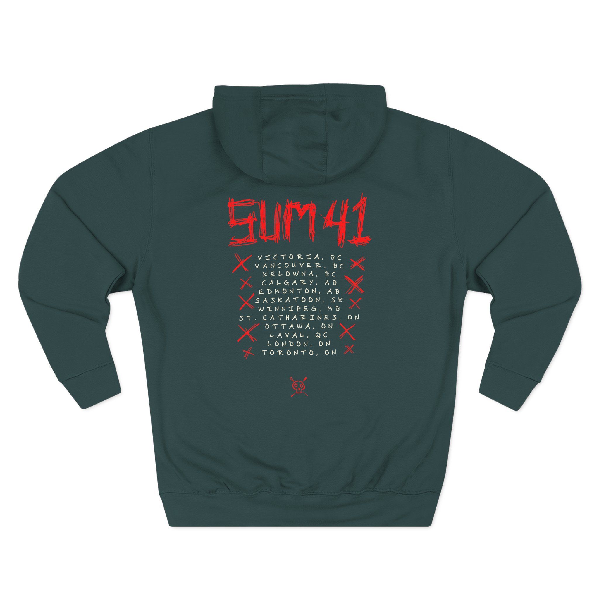Sum 41 F**k Tour Three-Panel Fleece Hoodie