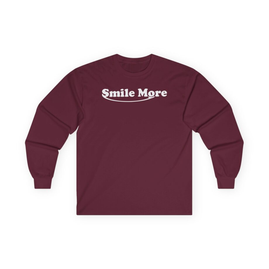 Roman Atwood Smile More Unisex Ultra Cotton Long Sleeve Tee