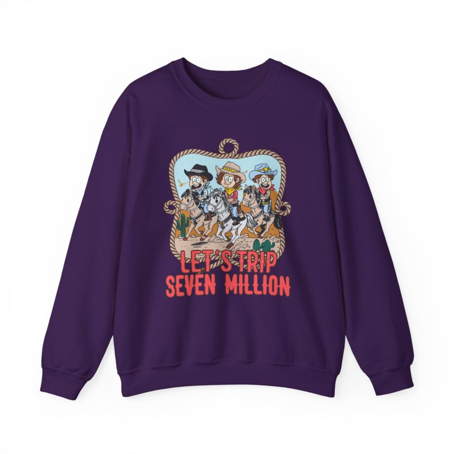 Sturniolo  Let's Trip Cowboy Unisex Heavy Blend™ Crewneck Sweatshirt