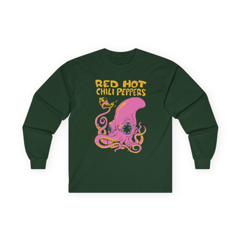 Red Hot Chili Peppers Octopus Unisex Ultra Cotton Long Sleeve Tee
