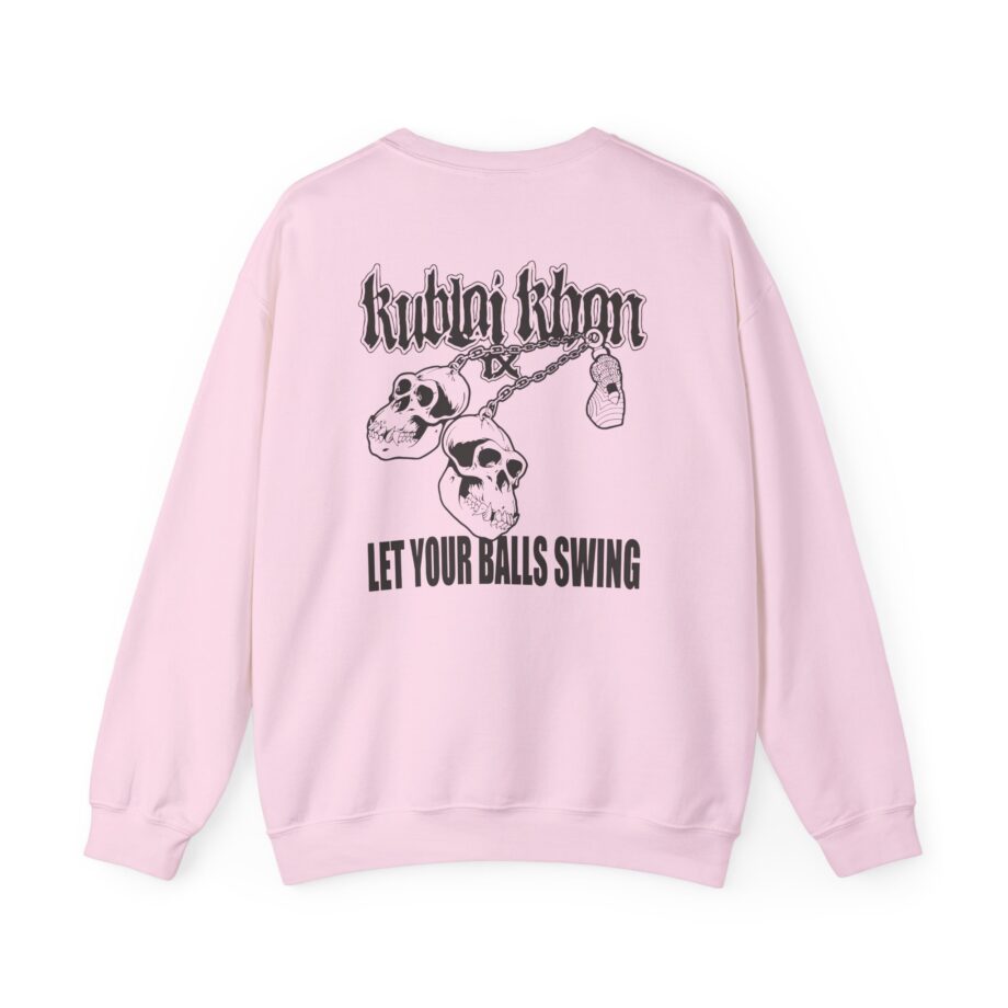 Kublai Khan - Let Your Balls Swing Unisex Heavy Blend™ Crewneck Sweatshirt