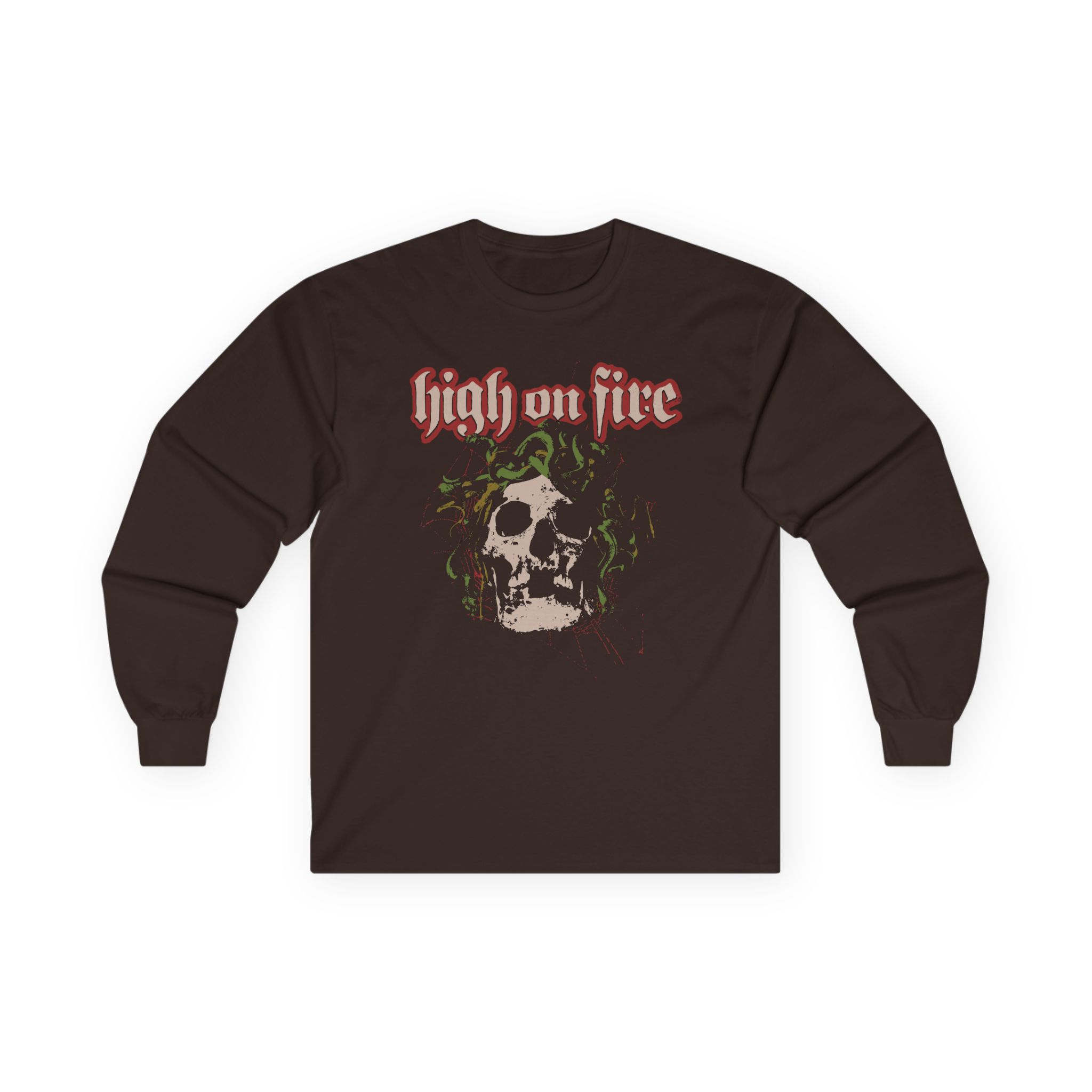 High on Fire Medusa Unisex Ultra Cotton Long Sleeve Tee